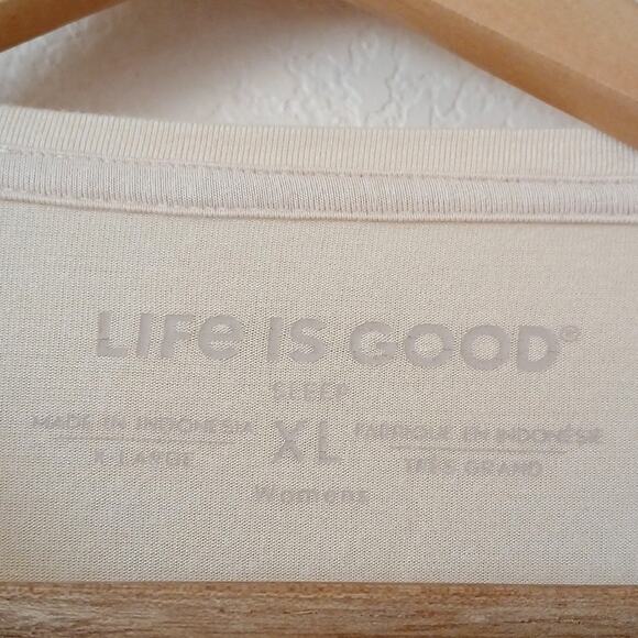 Life Is Good Sleep Shirt Turtle Graphic Rayon Blend - Picture 3 of 5